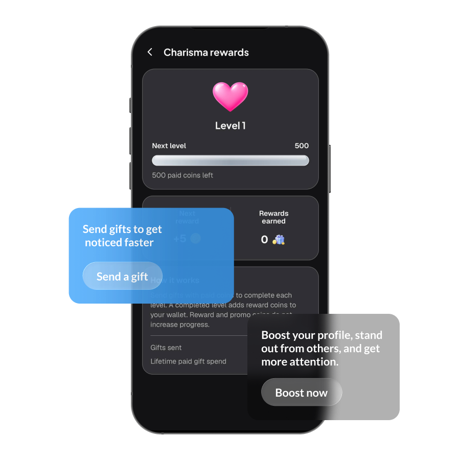 Photo illustrating an AiMore user chatting on the app