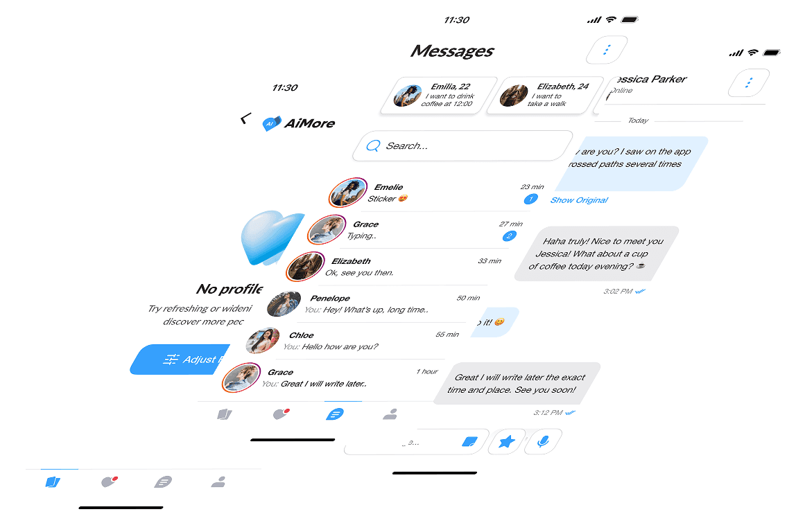 Photo illustrating AiMore customer support